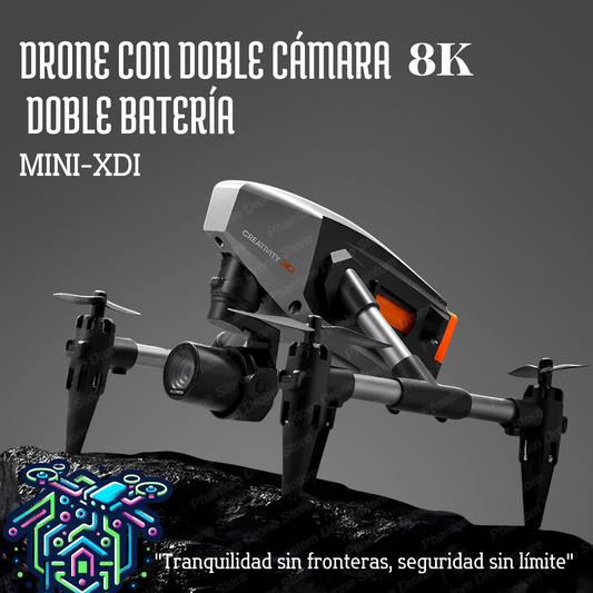 DRONE CON DOBLE CÁMARA 8K MINI-XDI